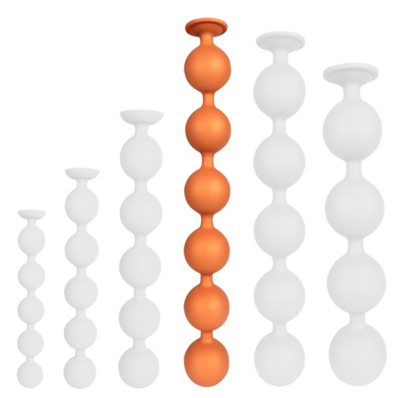 AnalMasterBalls Boules anales Bulby Butt XL 50 x 6.7 cm Orange